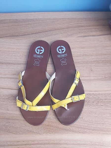 Шлёпанцы Emanuele Gelmetti размер 40