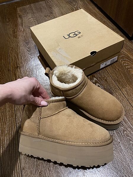 Актуальні уггі ugg mini platform оригінал 36 розмір