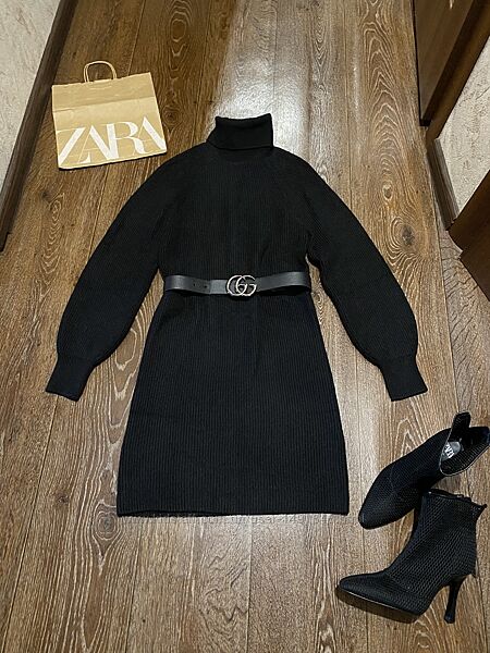 Тепле плаття сукня фірми mango вовна