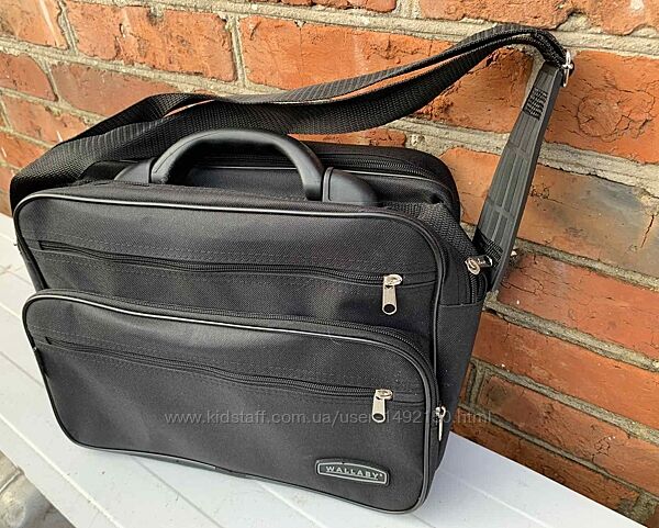 Чорна чоловіча сумка Wallaby 2651