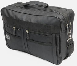 Сумка мужская черная из текстиля WALLABY 2633