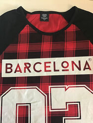 футболка BARCELONA Designs Varsity Collections BD1899, оригинал, р. XS-S 