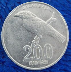 Монета Индонезии 200 рупий