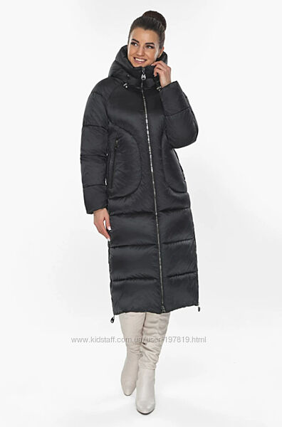 Зимнее пальто воздуховик ТМ Braggart, куртка зимняя длинная, зимний пуховик
