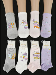 Набор 6 пар. Детские, подростковые летние носки для девочки ТМ Katamino. 