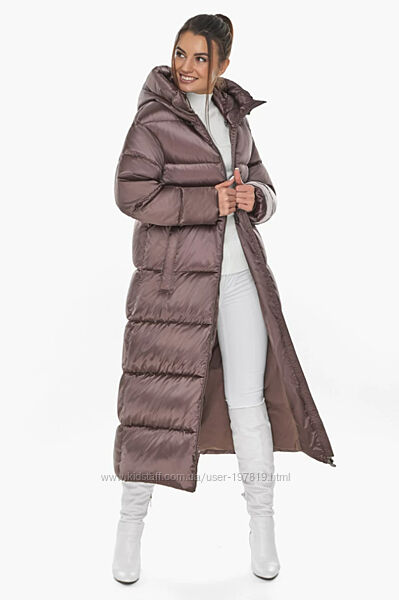 Зимнее пальто воздуховик ТМ Braggart, куртка зимняя длинная, зимний пуховик