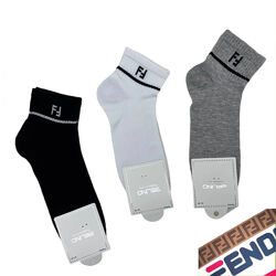 Набор 6 пар. Подростковые спортивные носки Fendi 36-40 ТМ Belino. Турция.