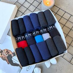 Набор мужские трусы боксёры 5 шт, носки махровые Columbia 12 шт PREMIUM BOX
