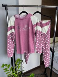 Бавовняна піжама, домашній костюм, кофта штани ТМ Pijamoni. Пижама хлопок.