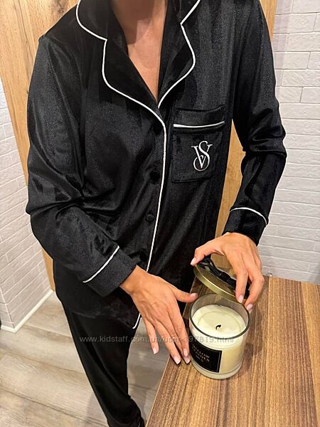 Женская пижама, домашний костюм Victorias Secret. Жіноча піжама велюр VS.