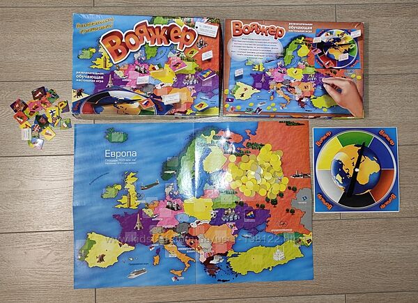 Игра Вояжер - путешествие по странам, флаги