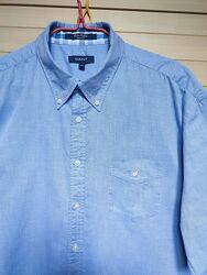 рубашка gant color Oxford casual fit батал / XXL - 54-56рр