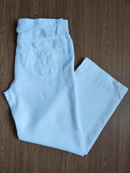 белые льняные штаны из льна brax marina / 44Eur - наш 48-50рр