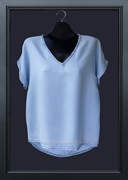 Блузка/футболка, супер софт со спущенным рукавом на манжете оверсайз