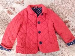 Демисезонная курточка для стильной девочки на 4-5 лет