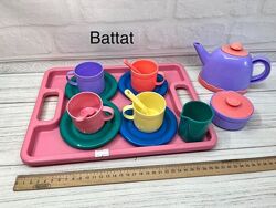 Кухонний ігровий набір чайний сервіз Battat
