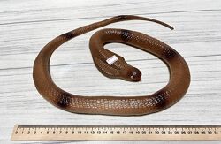Велика резинова іграшка кобра змея