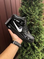 р.36   Кроссовки Nike Air Force бело/черные KS 10836