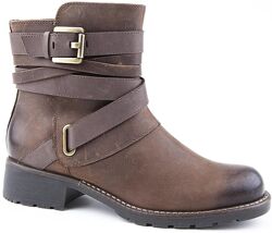р. 36 Clarks женские деми ботинки кожа оригинал