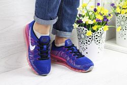 р.36,37  Кроссовки Nike Air Max 2017 сине/розовые KS 11201