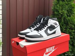 р.41 Nike Air Jordan бело/черные кроссовки  KS 11243
