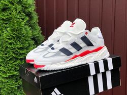 р.44 Мужские кроссовки Adidas Niteball белые  KS 11256
