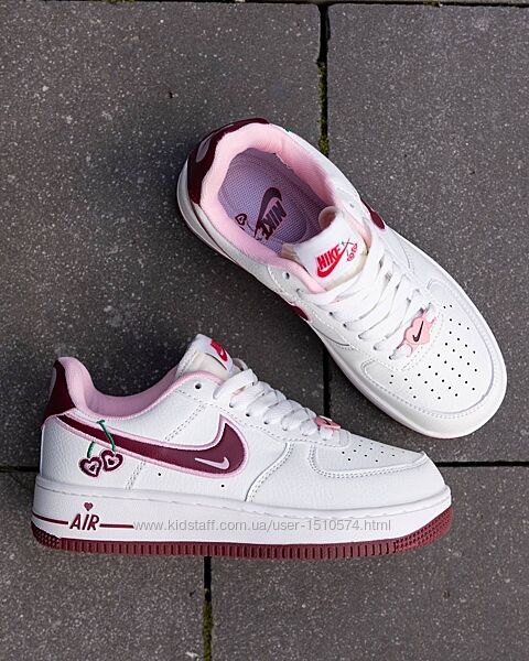  р.36-41 Кроссовки Nike Air Force 1 Low Valentines Day NK131