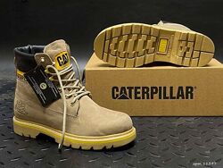 р.36-39  Ботинки Caterpillar бежевые зима KS 11397