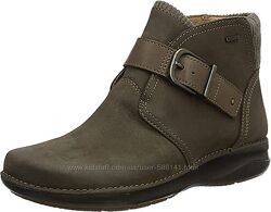 р.39.5 Clarks  кожаные ботинки оригинал