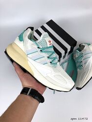 р.36, 37   Кроссовки Adidas Zx 2K Boost 2.0 бежево/мятные  KS 11472