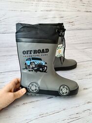 р.32  Детские резиновые сапоги для мальчиков Tom. M 10608C