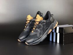 р.42-46  Кроссовки  Adidas Ozweego черно/коричневые  KS 11482
