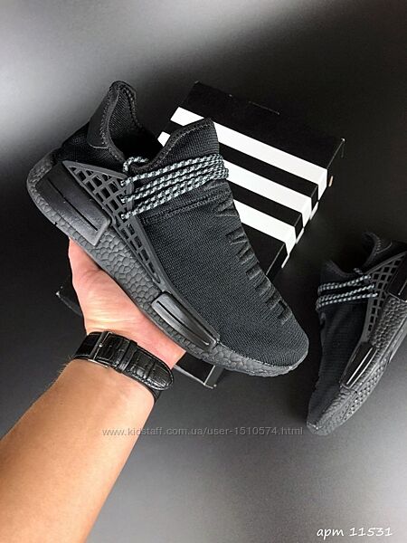 р.38, 39 Кроссовки Adidas NMD Human RACE черные KS 11531