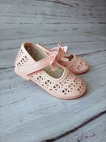р.22 Туфли для девочек Apawwa Румыния HC602 pink