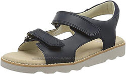 р.34, 35 Clarks детские кожаные сандалии оригинал- 2 цвета