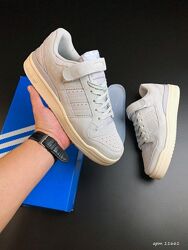 р. 44 Кроссовки Adidas Forum Low светло-серые  KS 11661