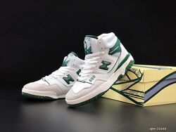 р.41-45 Кроссовки New Balance 650 бело/зеленые  KS 11688