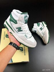 р.36-40 Кроссовки New Balance 650 бело/зеленые KS 11690