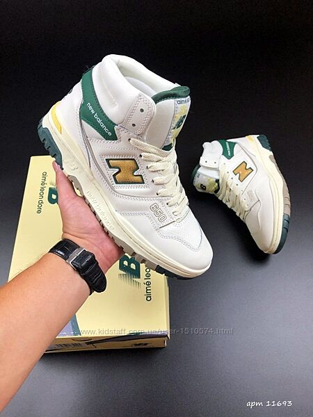 р.36-40 New Balance 650 бело/зелено/желтые KS 11693
