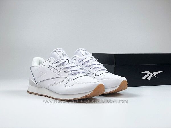 р.42-46 Кроссовки Reebok classic белые KS 11790