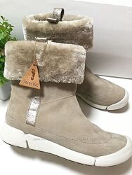р.39, 39.5 Clarks  зимние сапожки оригинал