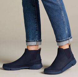р.35.5 Clarks кожаные ботинки оригинал 2 цвета