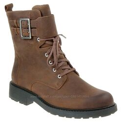р. 37.5, 38,  41  Clarks женские зимние ботинки оригинал