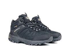 р.44,46 Кроссовки Merrell Moc II черные зима KS 11986