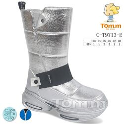 р. 35 Дутики девичьи зима Tom. m  9713E Silver