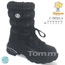 р.36 Дутики девичьи зима Tom. m 9724A black