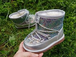 р.29,30  Угги девичьи зима W. niko  AG29-3 Silver