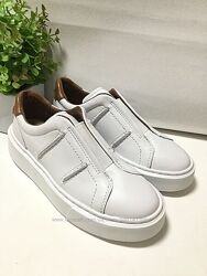 р.37 Clarks женские  кожаные слипоны оригинал