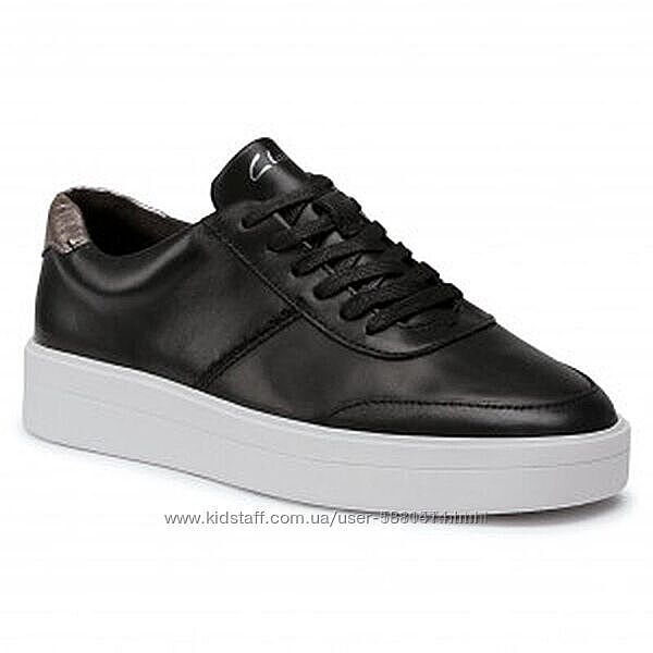 р.37.5, 38 Clarks женские кожаные кроссовки оригинал