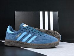 р.45 Кроссовки Adidas Handball Spezial   сине-голубые KS 12040
